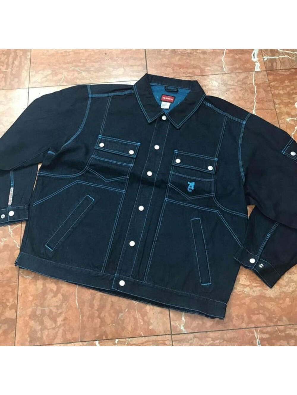 Men's Avirex Special Blue Casual Denim Jacket NWT